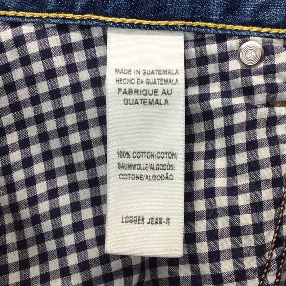 Lucky Brand Jeans Women's Sz 32x32 Logger Bootcut Button Fly Pedestrian Crossing - Picture 3 of 12